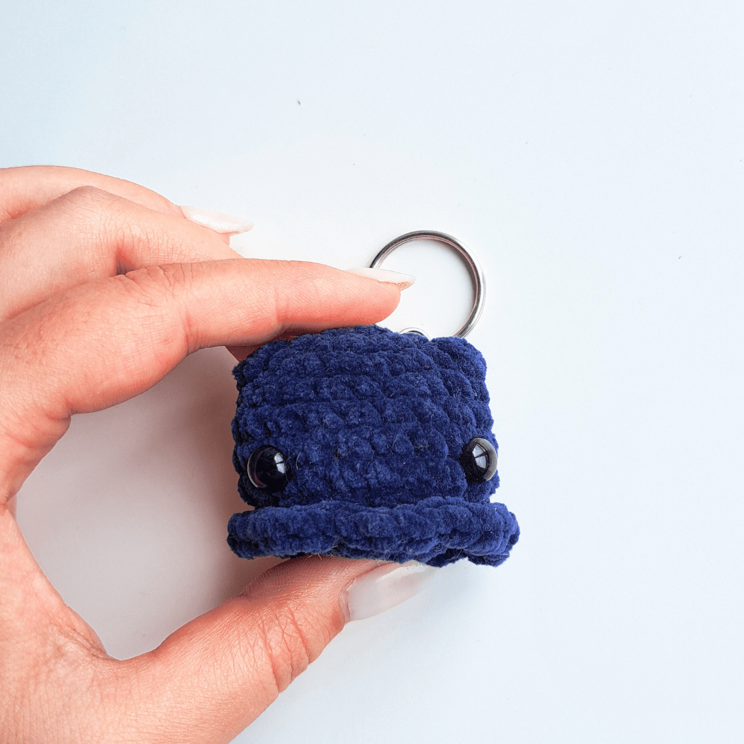 Porta-Chaves Polvo em Crochet