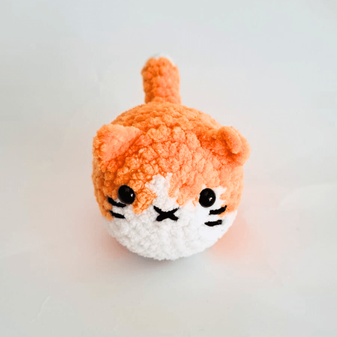 Porta-Chaves Gato em Crochet