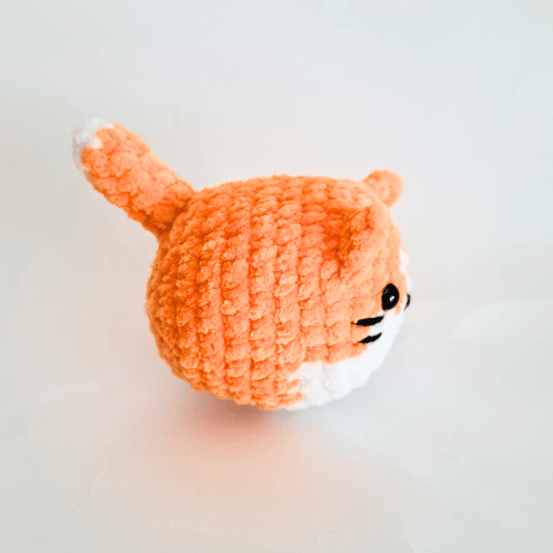 Porta-Chaves Gato em Crochet