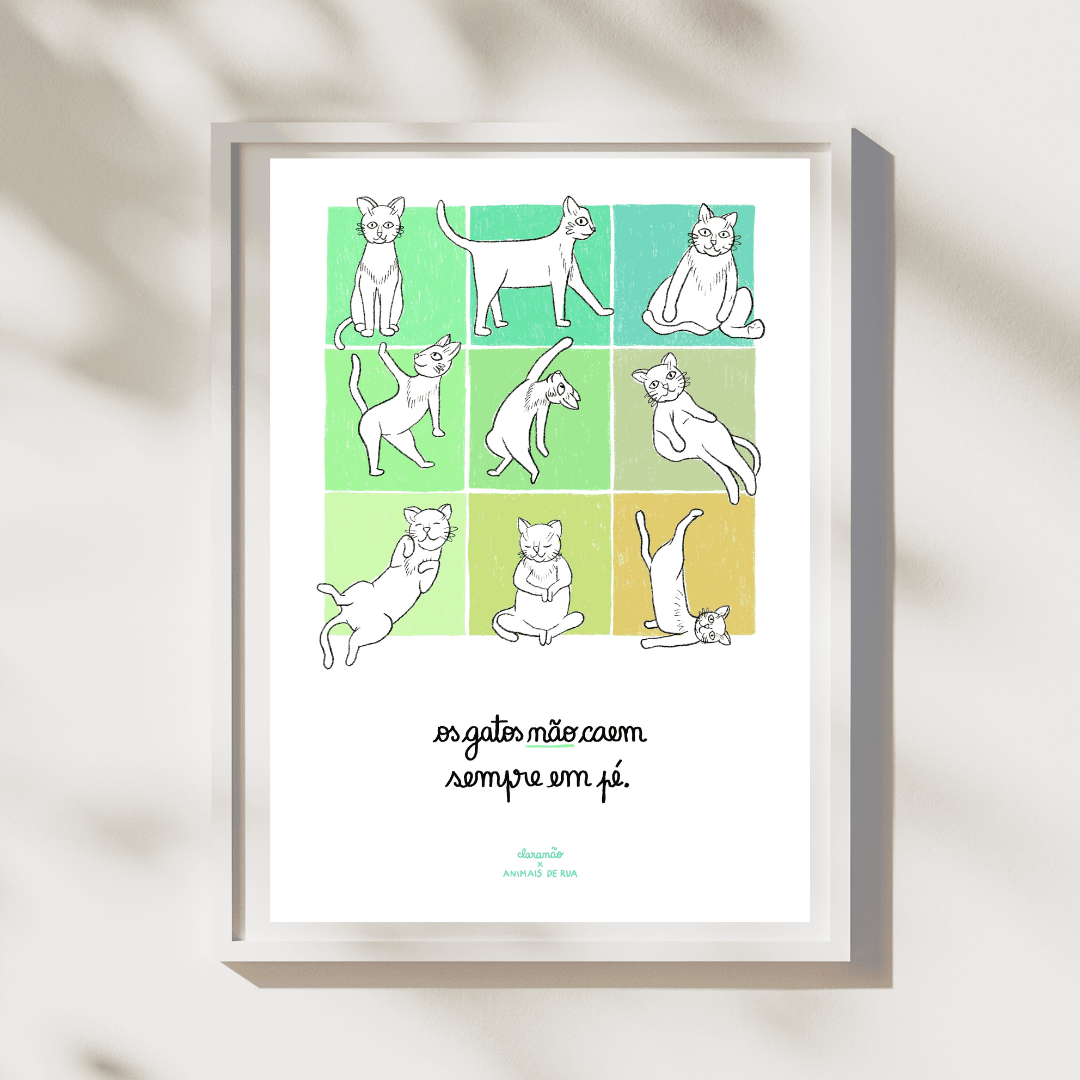 Ilustração Mitos Gatos
