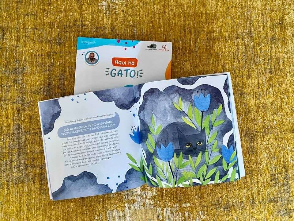 Livro Aqui há Gato!
