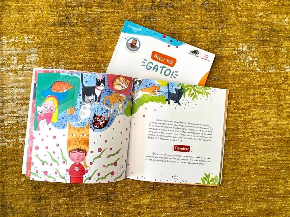 Livro Aqui há Gato!