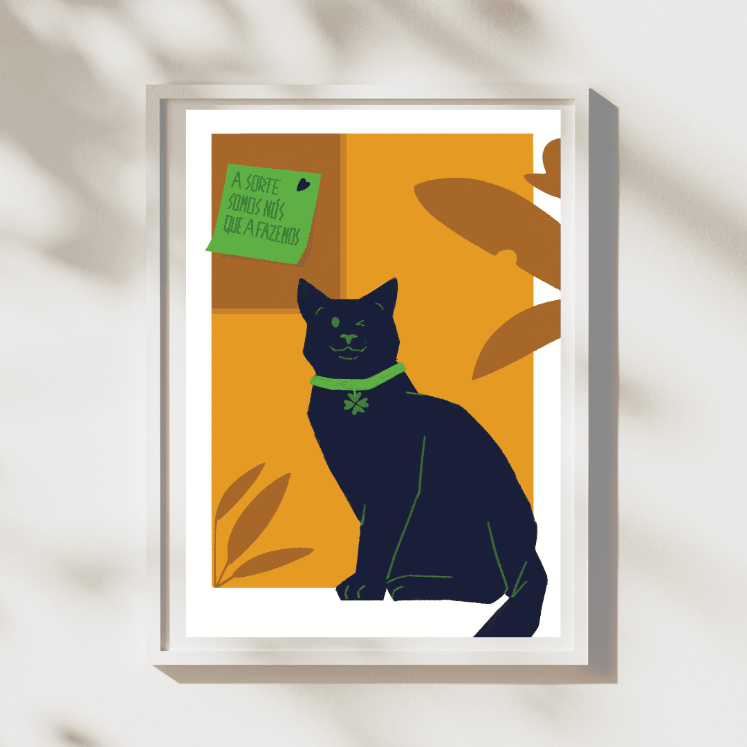 Ilustração Mitos Gatos