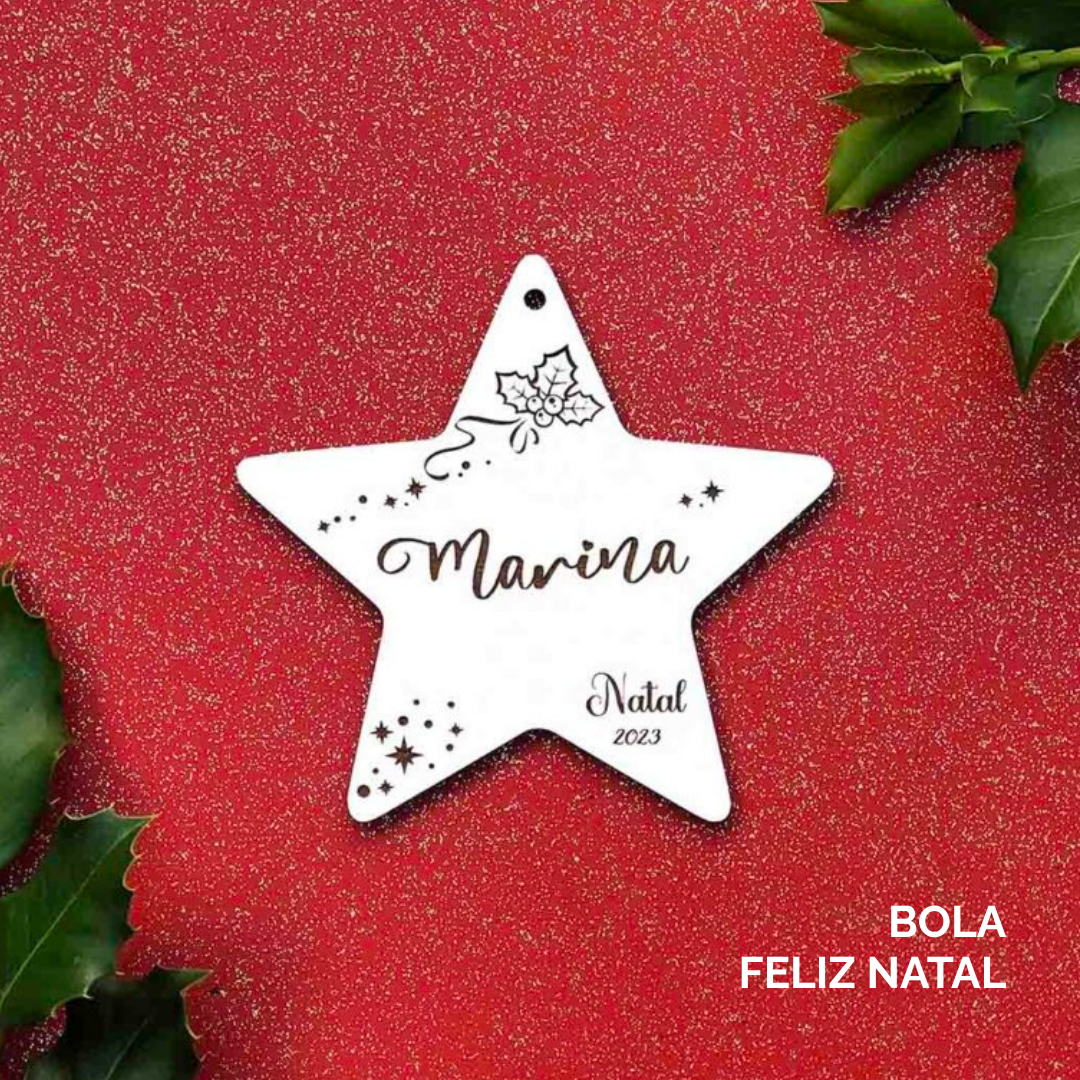 Bolas de Natal Personalizadas