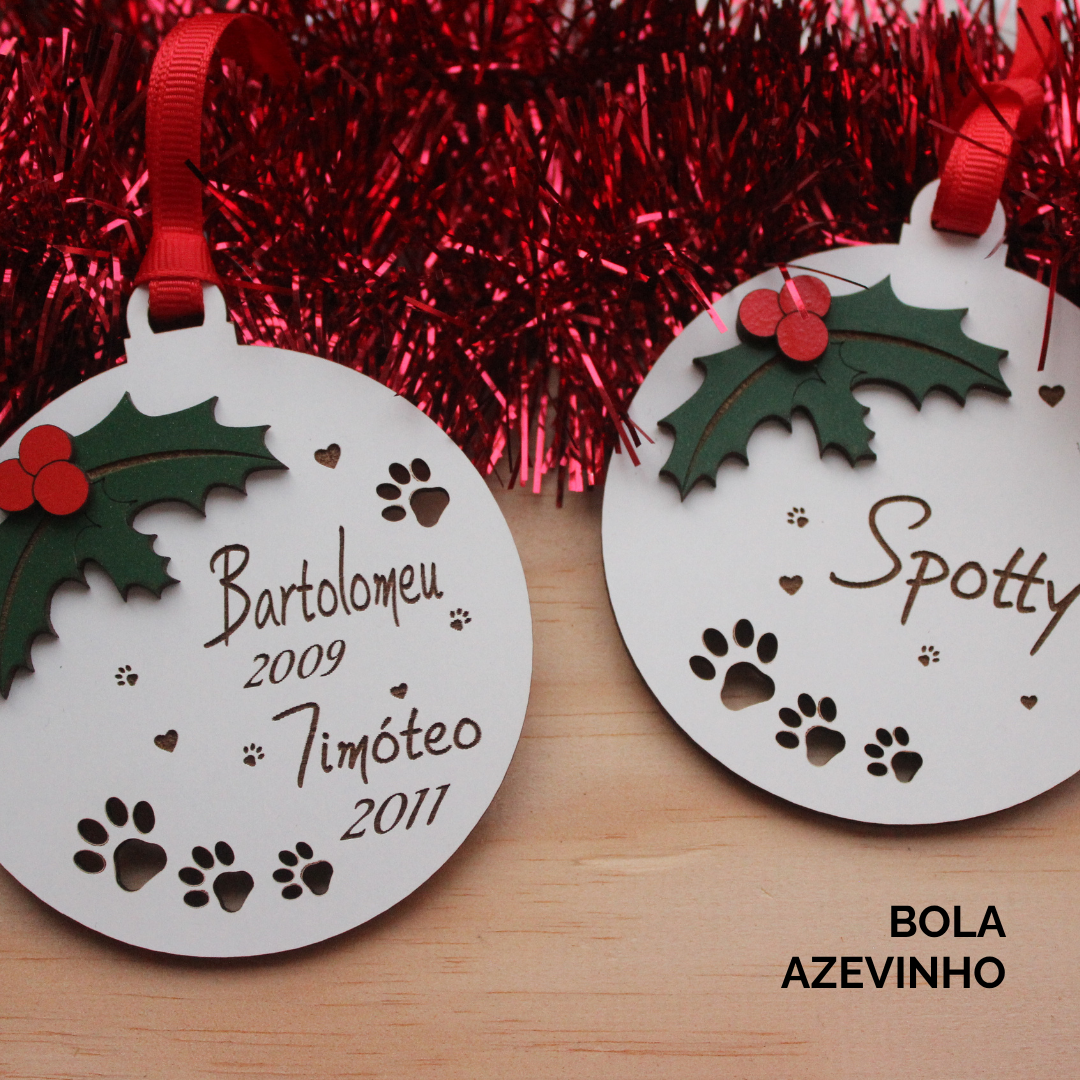 Bolas de Natal Personalizadas