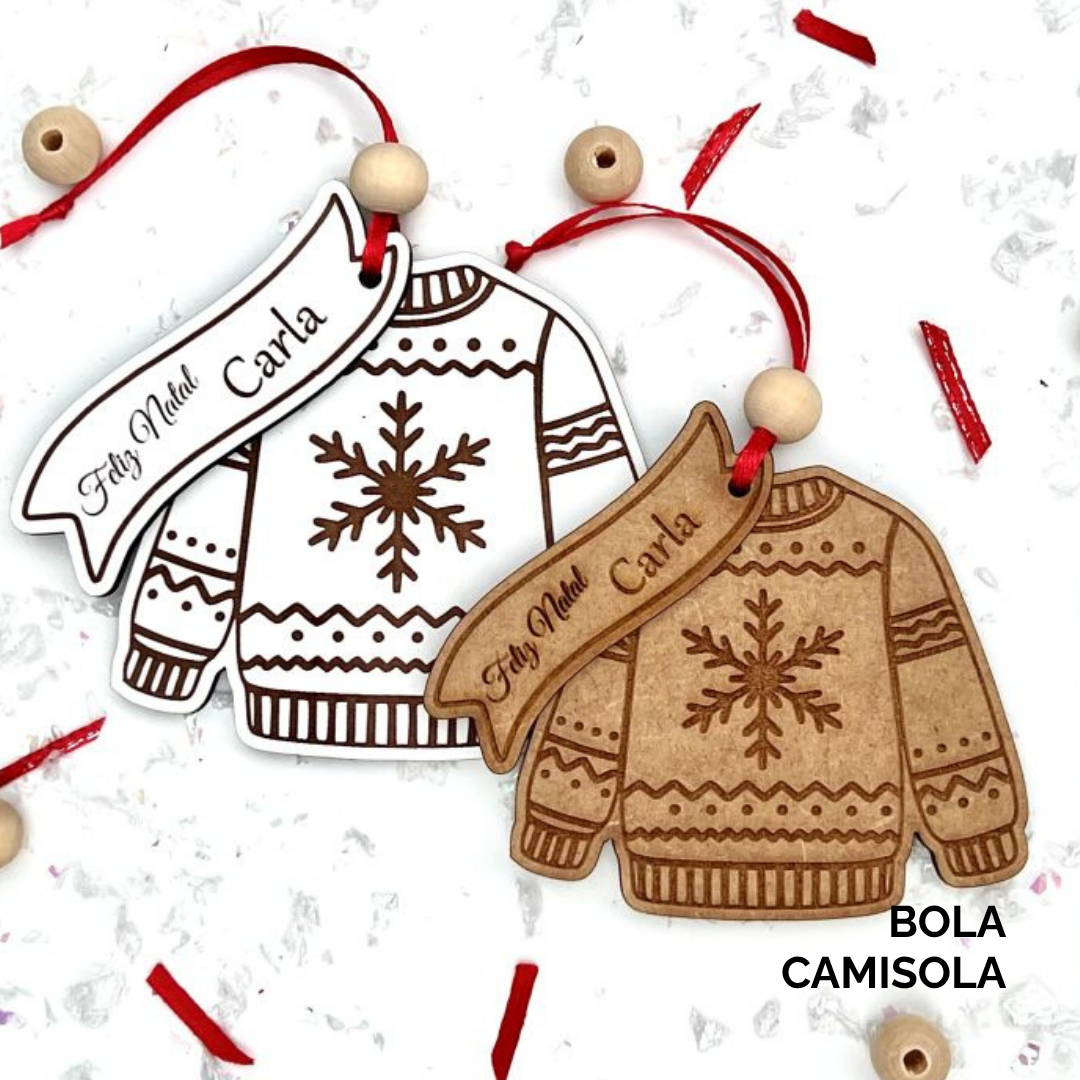 Bolas de Natal Personalizadas