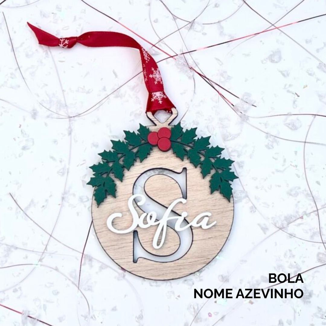 Bolas de Natal Personalizadas