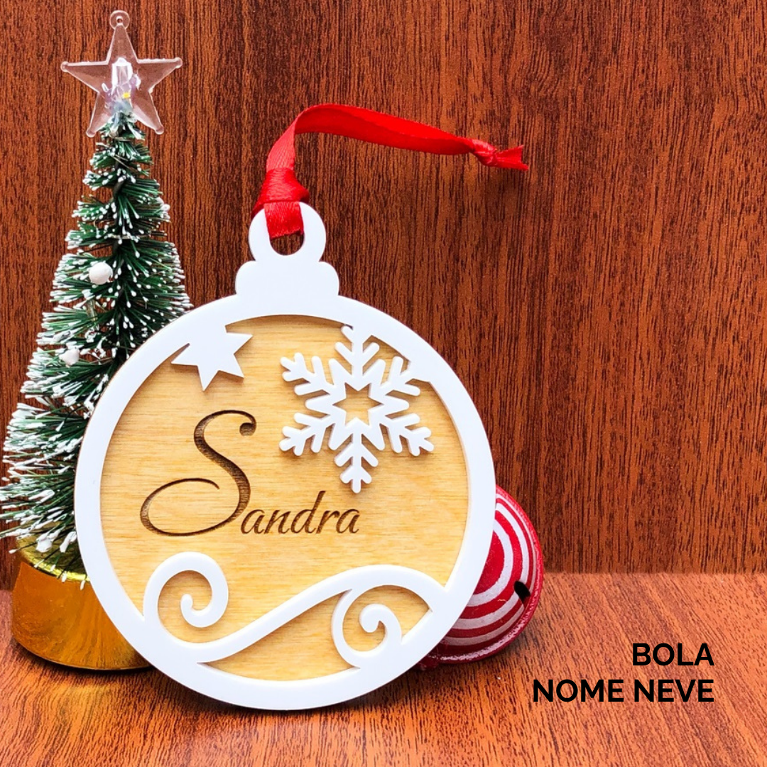 Bolas de Natal Personalizadas