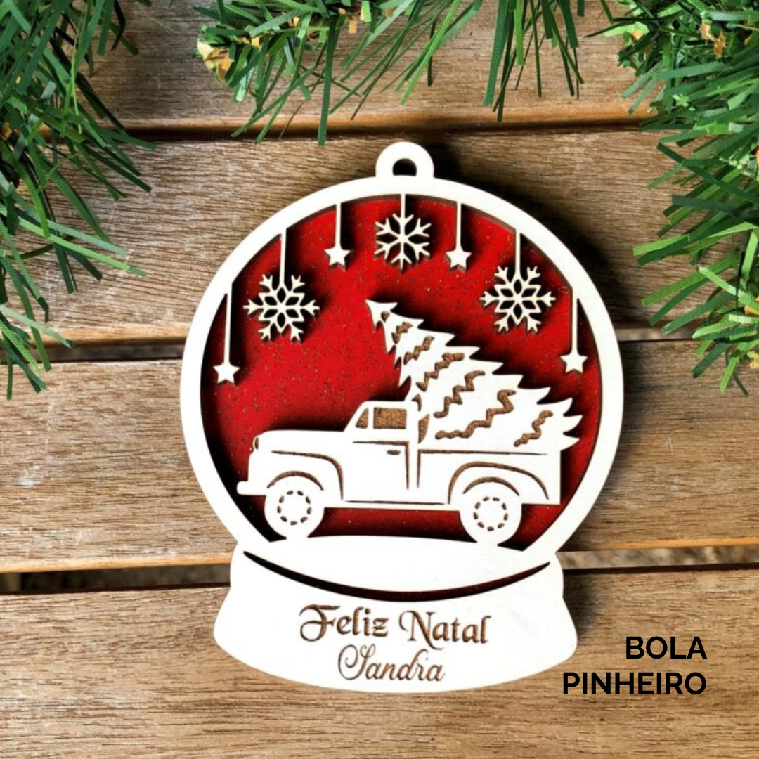 Bolas de Natal Personalizadas