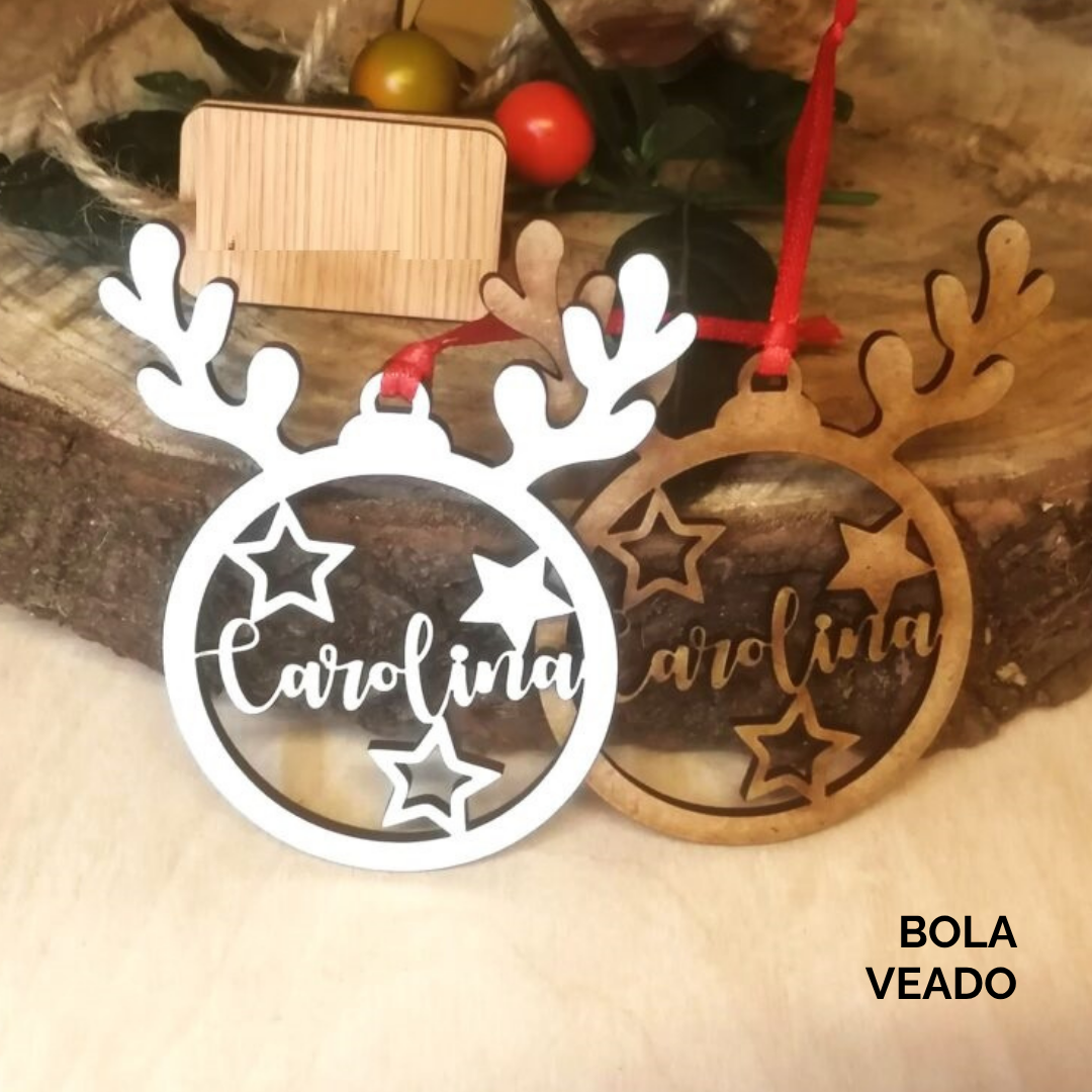 Bolas de Natal Personalizadas