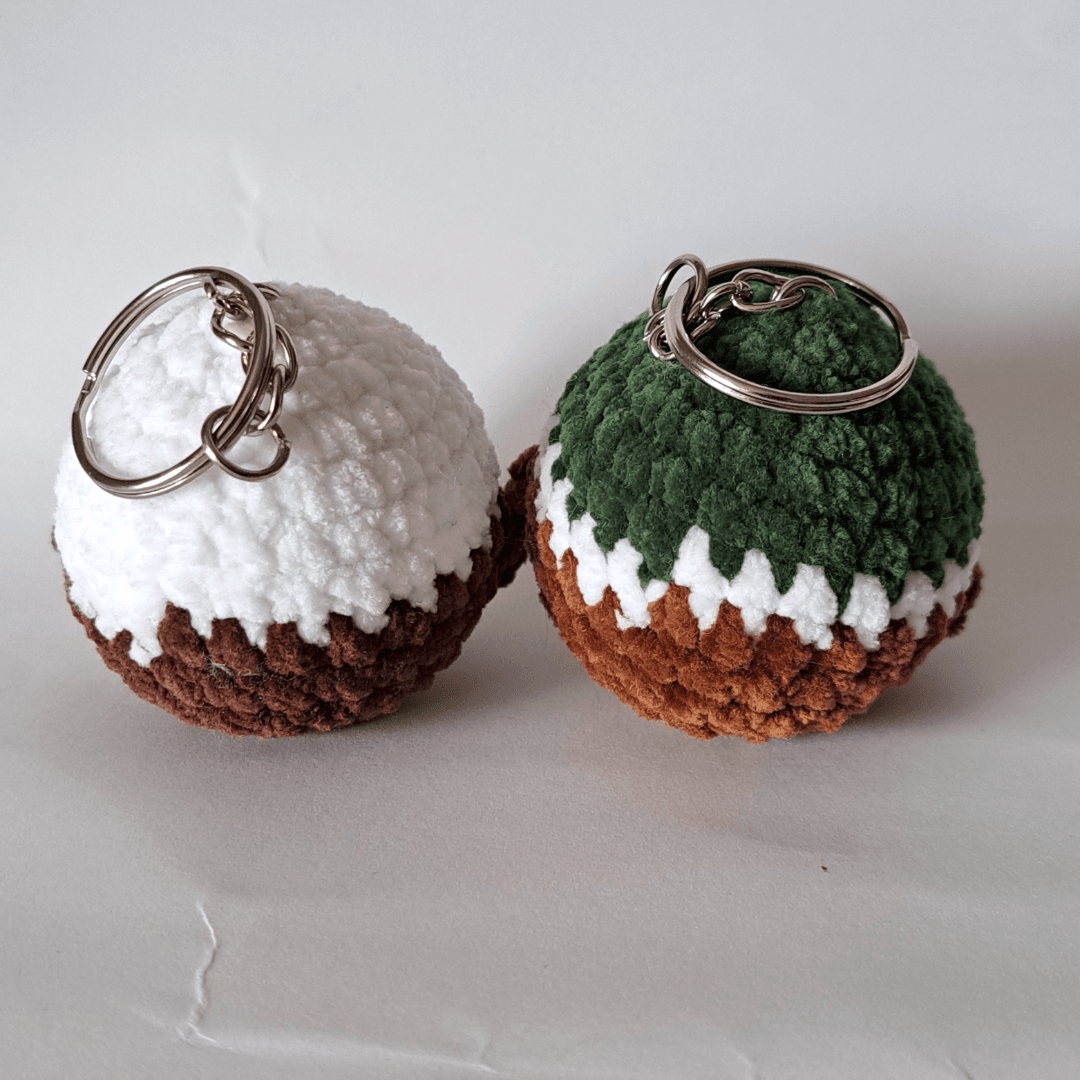 Porta-Chaves Pássaro em Crochet