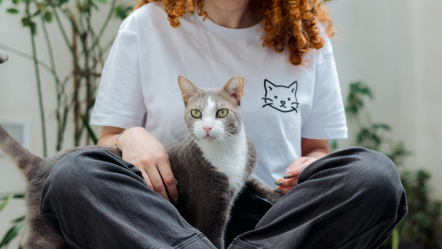 T-shirt Cat Mom