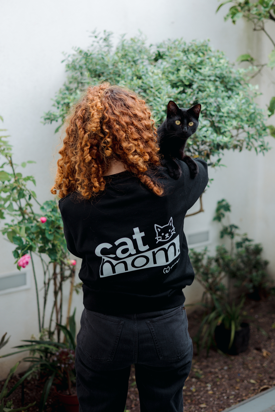 Sweatshirt Cat Mom