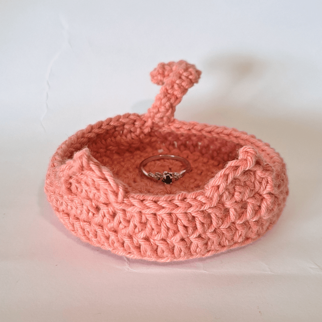 Cesto Gato em Crochet