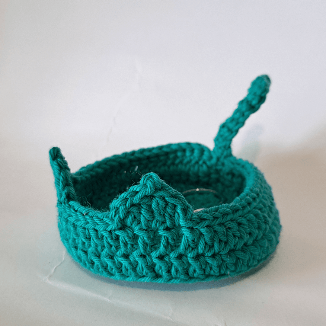 Cesto Gato em Crochet
