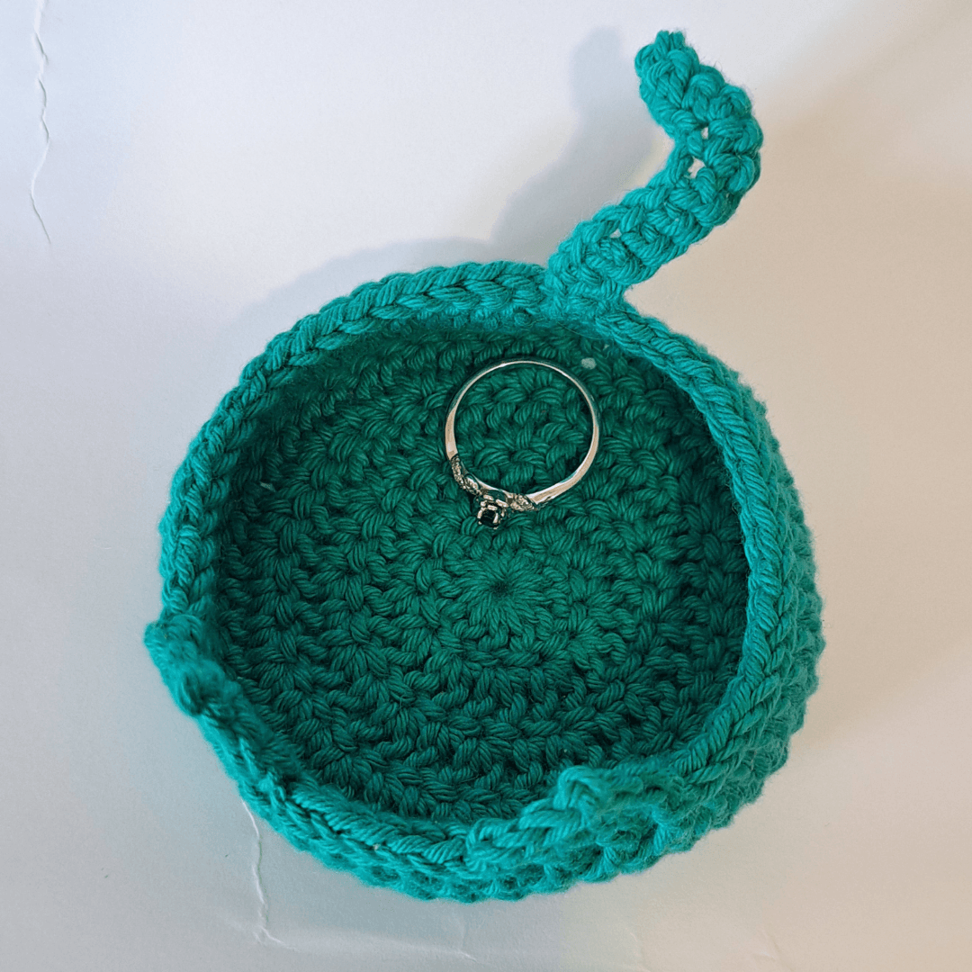 Cesto Gato em Crochet