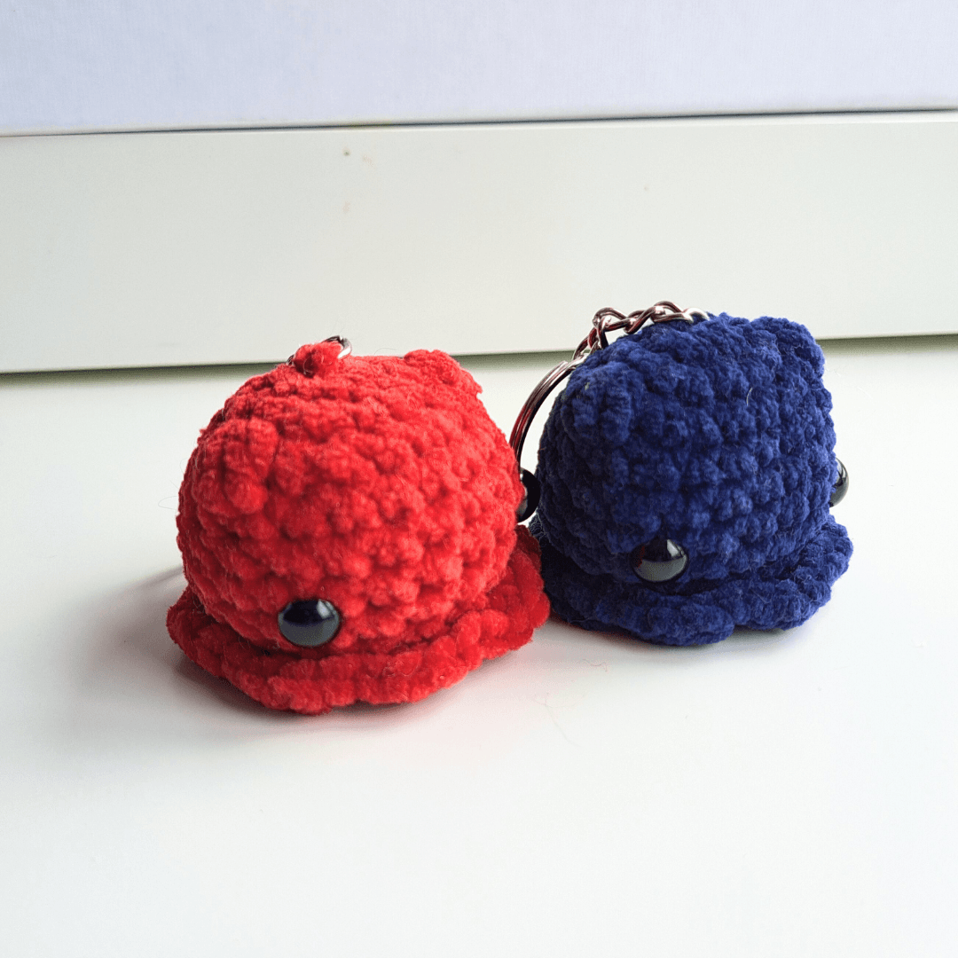 Porta-Chaves Polvo em Crochet